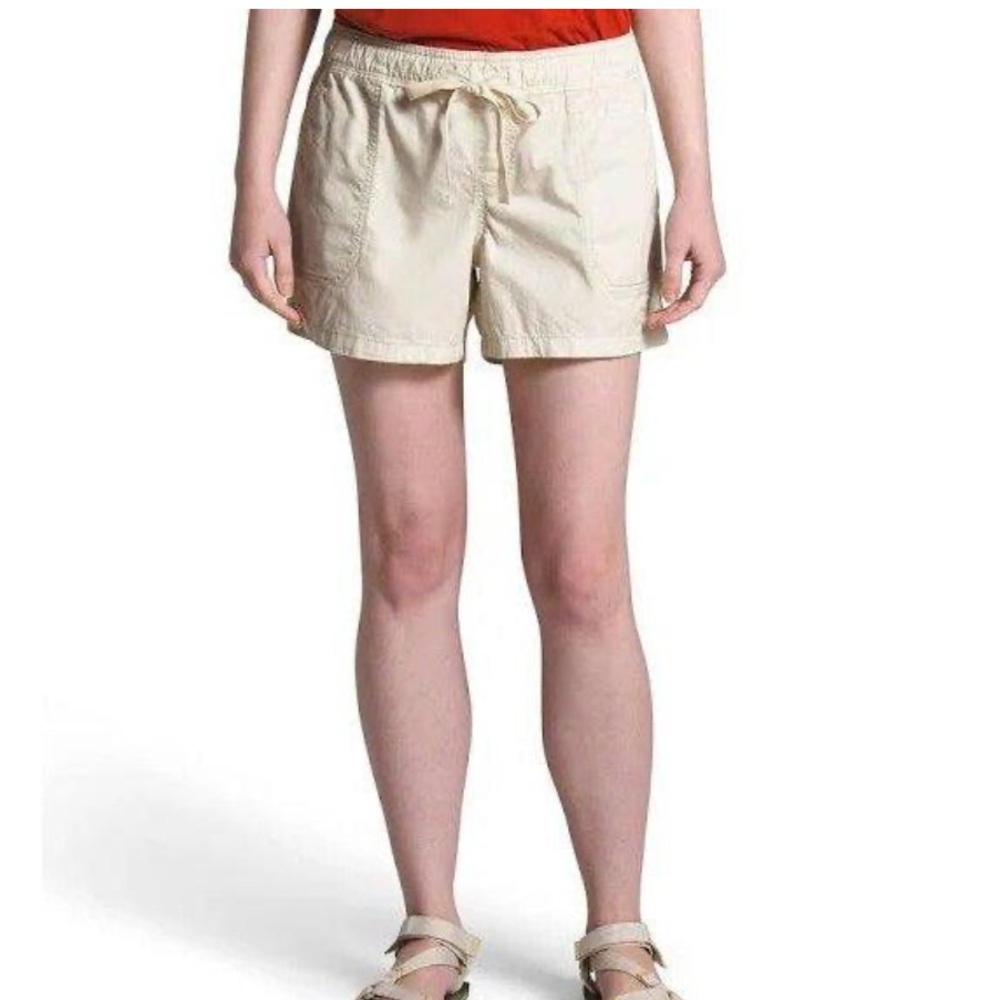 The North Face Women's Motion Pull-On Shorts‎ Cream Tan X Small Pockets